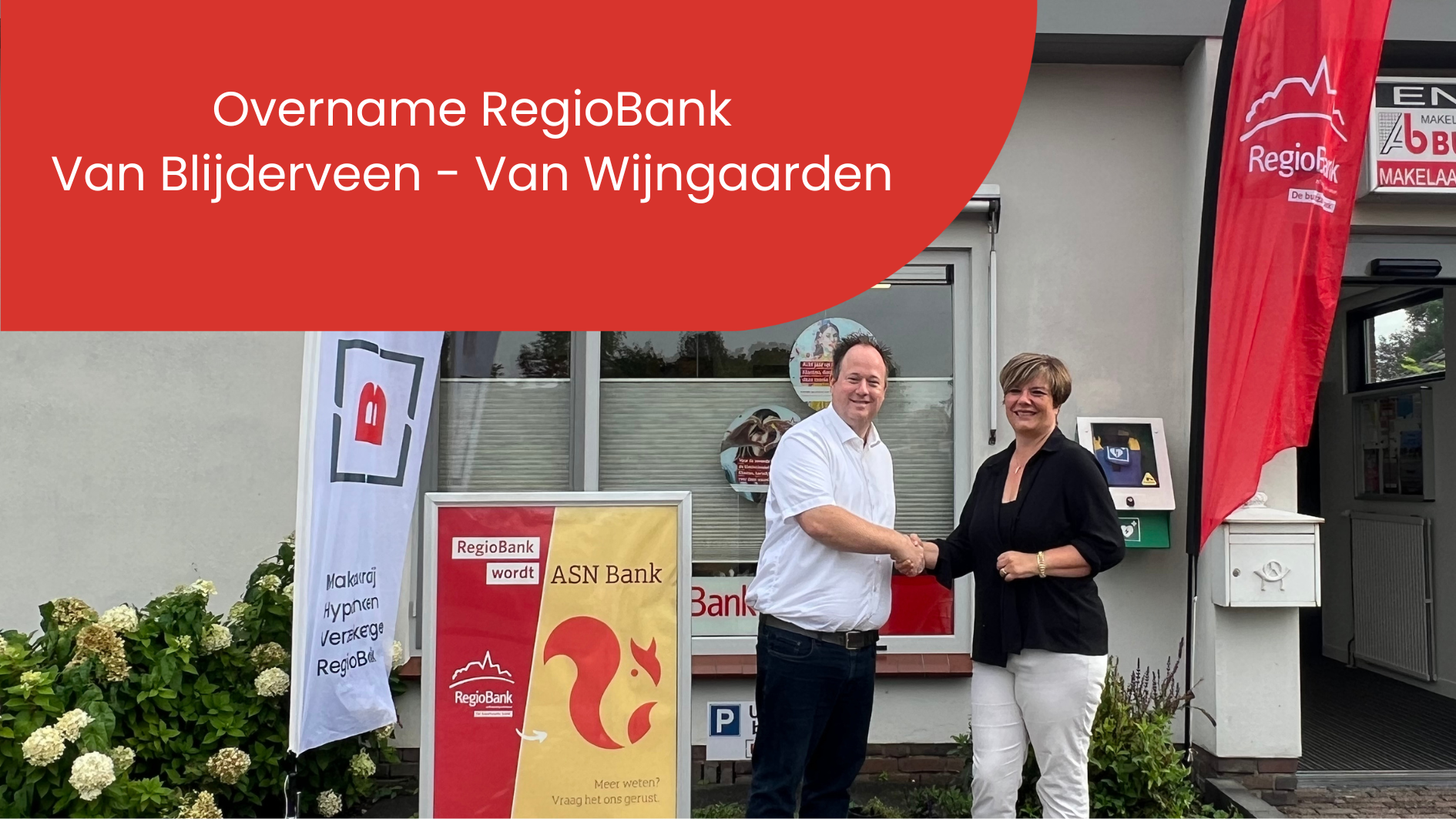 Budding BV neemt RegioBank van Van Blijderveen – Van Wijngaarden Finance in Lienden over